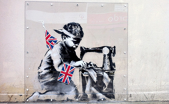 Banksy Jubilee, Poundland